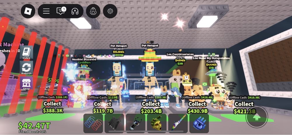 Роблокс, укради браинро, roblox steal a brainhot