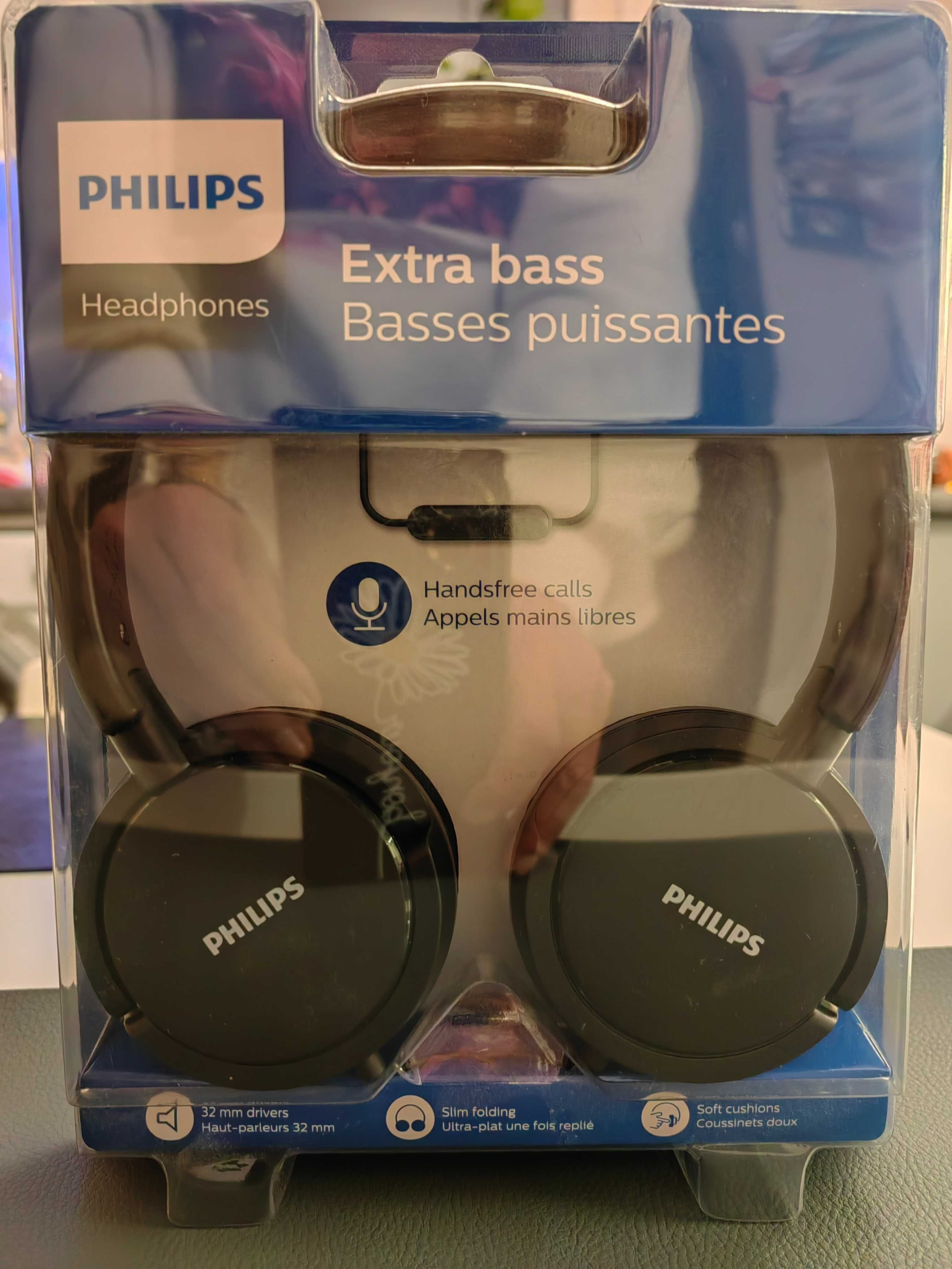 Słuchawki Philips z mikrofonem