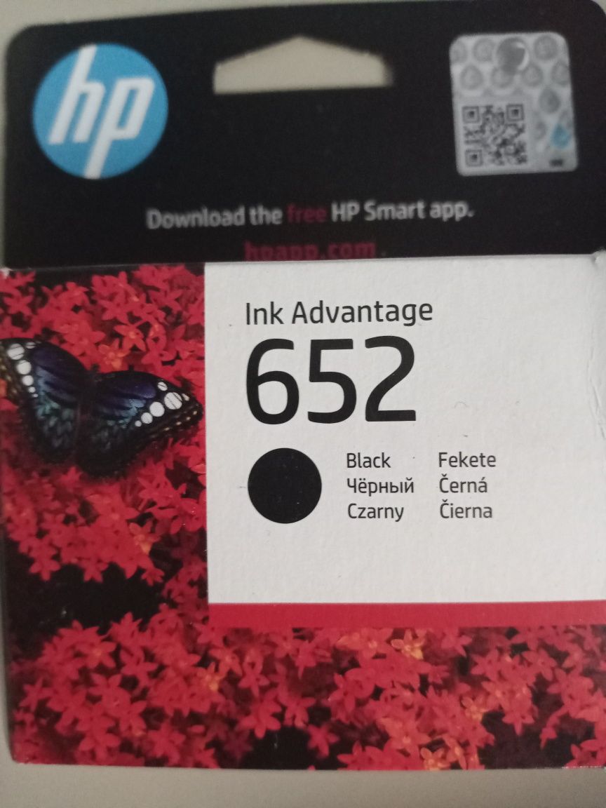 Tusze HP INK advantage color+black
