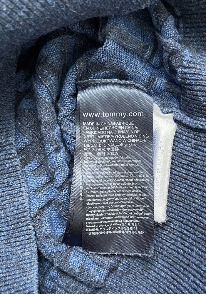 Оригінальний светр, джемпер Tommy Hilfiger на хлопчика