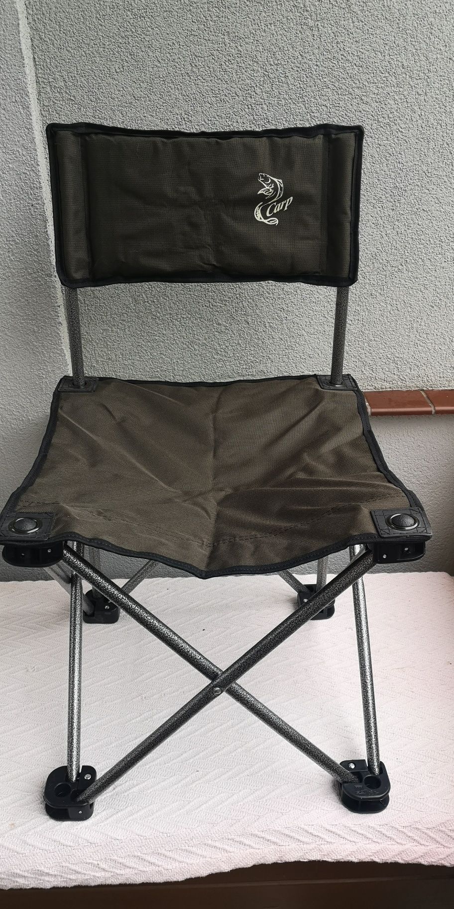Krzesło, fotel wędkarski składany