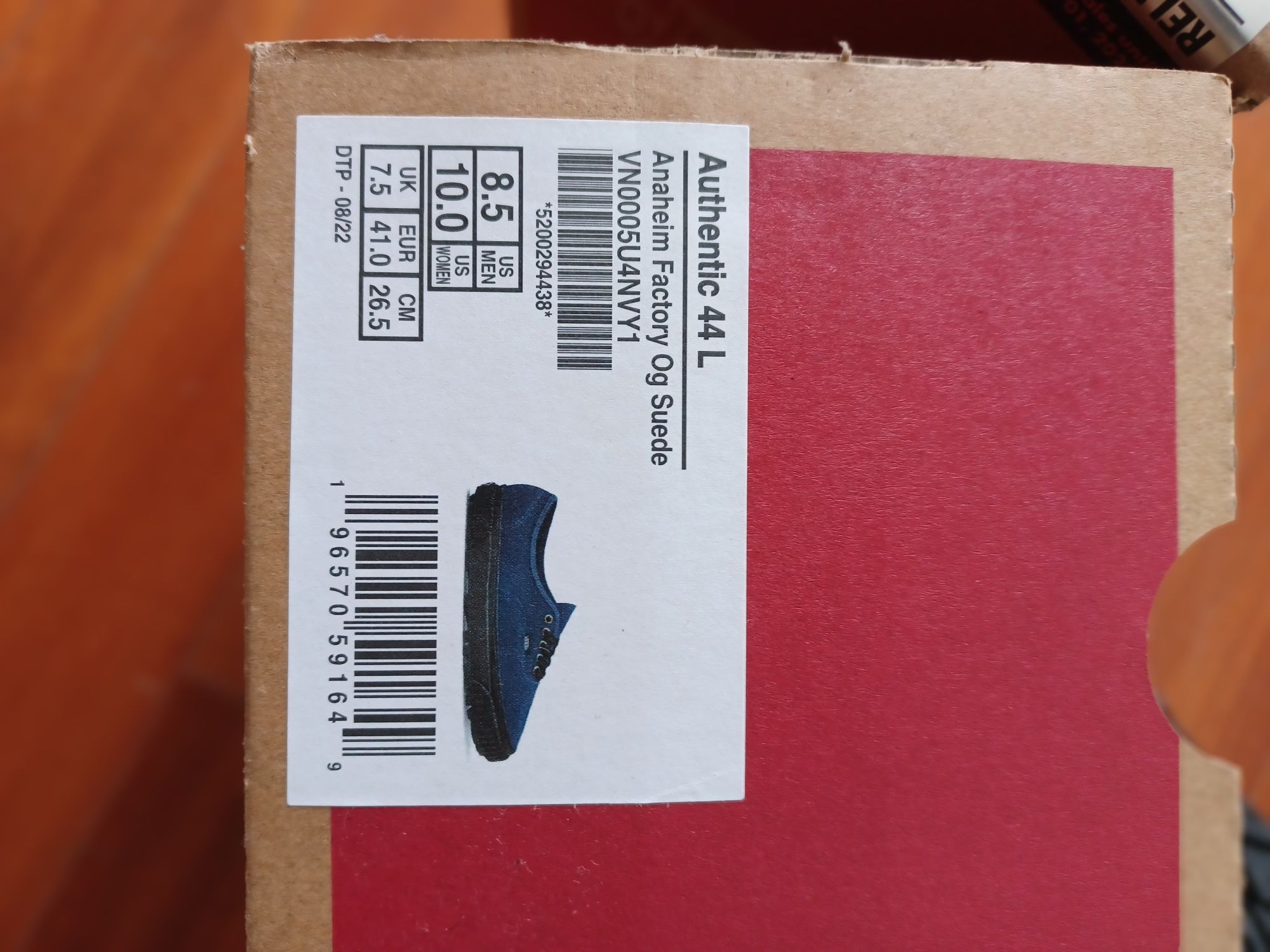 VANS Authentic 44L novas - tamanho 41