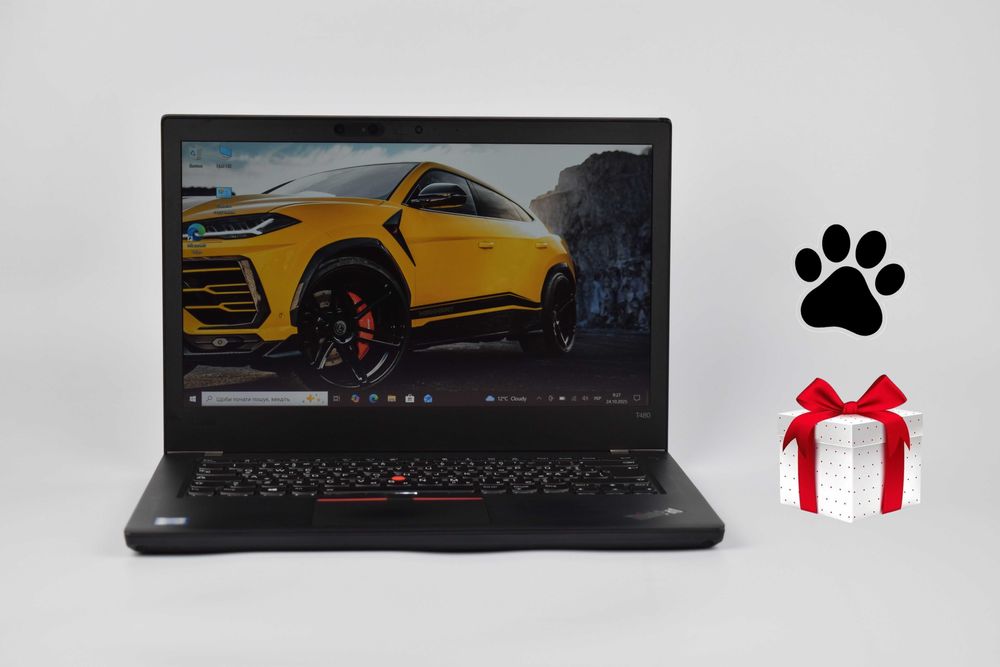 Сенсорний Lenovo ThinkPad T480 i5-8350U 16/32гб 256/512/1тб Ноутбук 4G