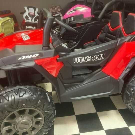 Auto na Akumulator jeep JC999 Czerwony 4x4