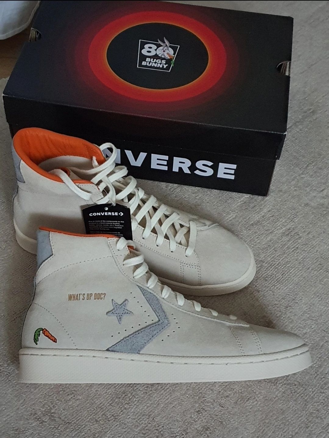 Converse x Bugs Bunny  - 42 26,5 cm - nowe