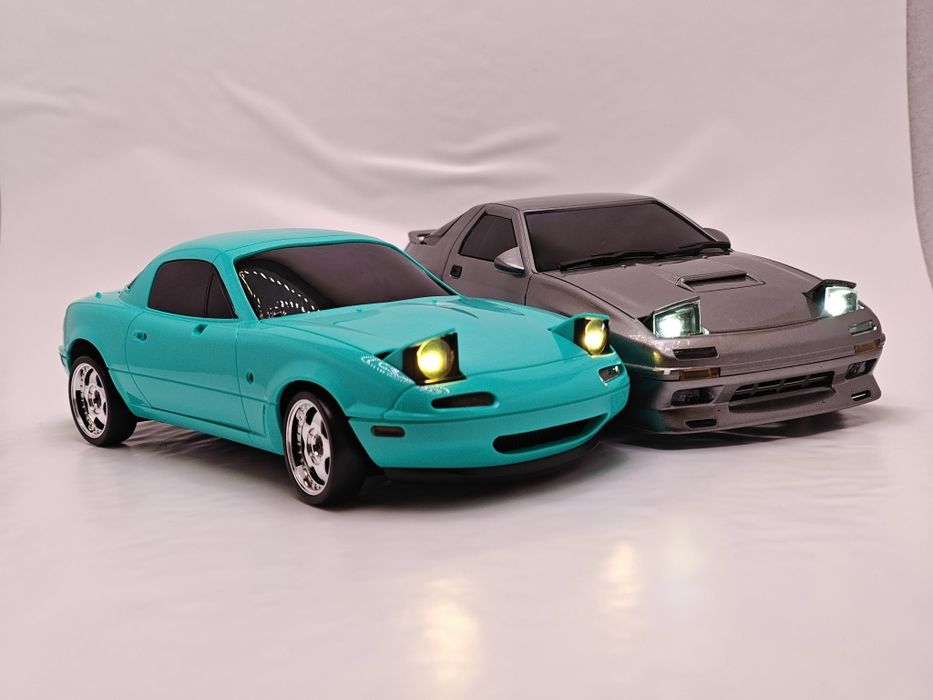 Auto RC do driftu 1/18 LDRC Red zdalnie sterowany z żyroskopem MAZDA