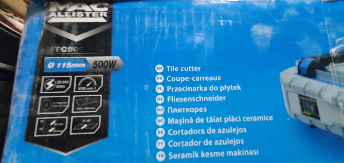 Przecinarka mac allister mtc500