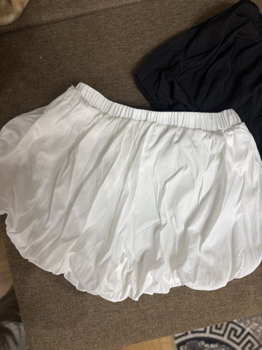 Спідниця-шорти, лише біла- розмір L