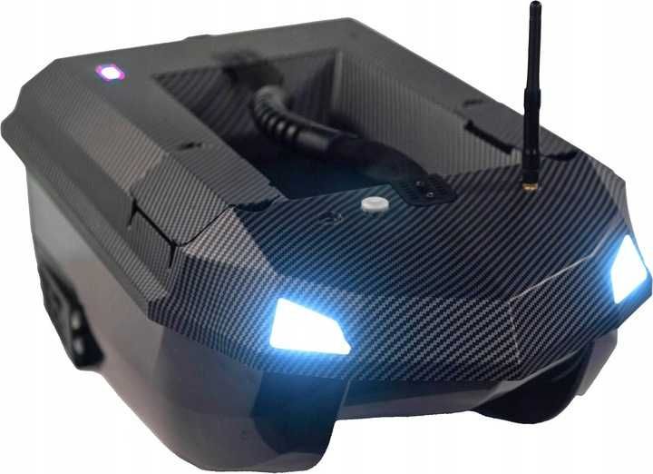Łódka zanętowa Manuowell Assassin, Carbon, GPS, Autopilot, Echosonda