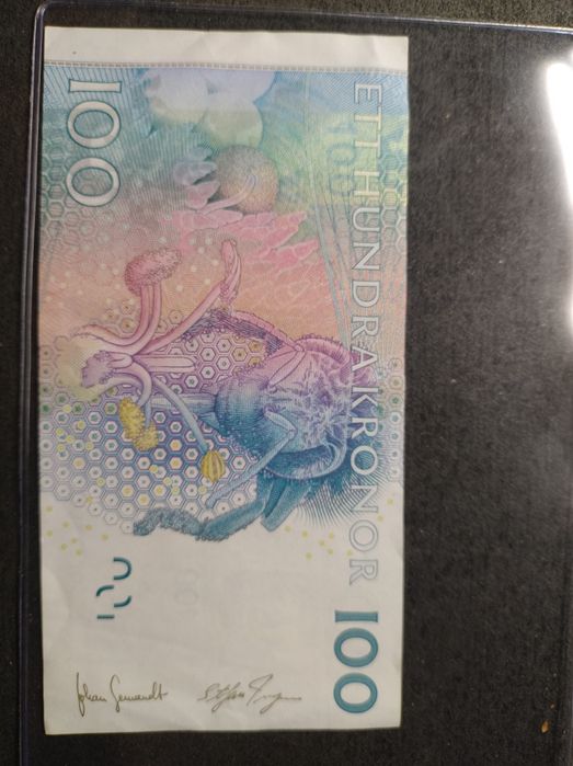 Szwecja 2 banknoty 100 koron