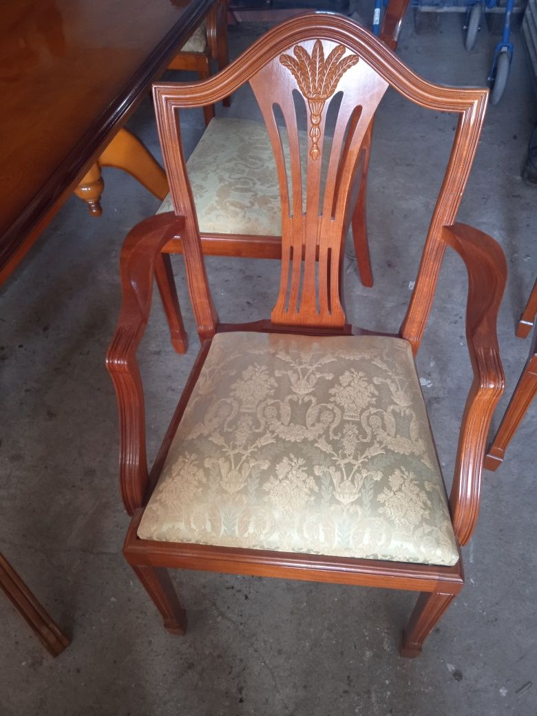 Piękny Stół Drewniany+6 krzeseł
