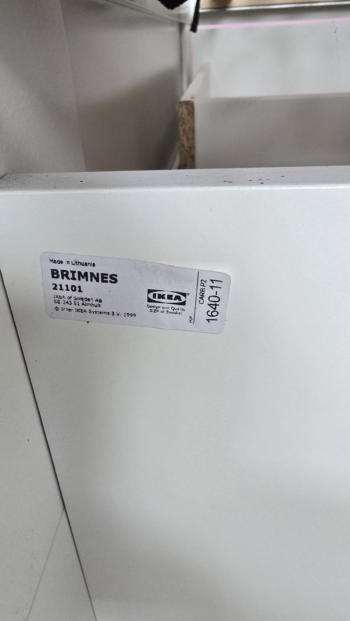 Rama łóżka  sypialniane 160×200 BRIMNES Ikea. Możliwy transport.