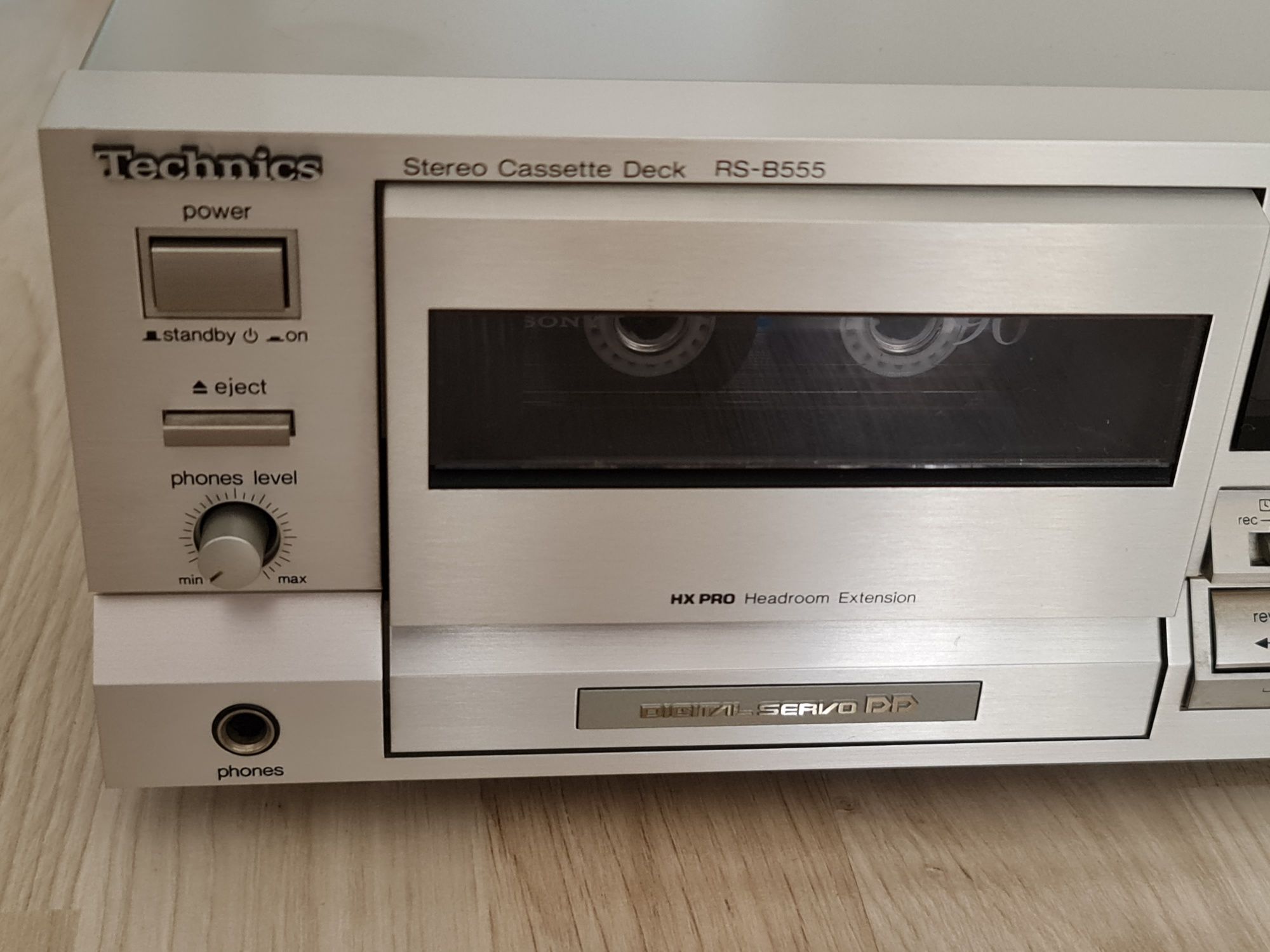 Technics Deck RS-B555 srebrny Pewex PLOMBA!