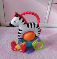 Zebra grzechotka Fisher Price