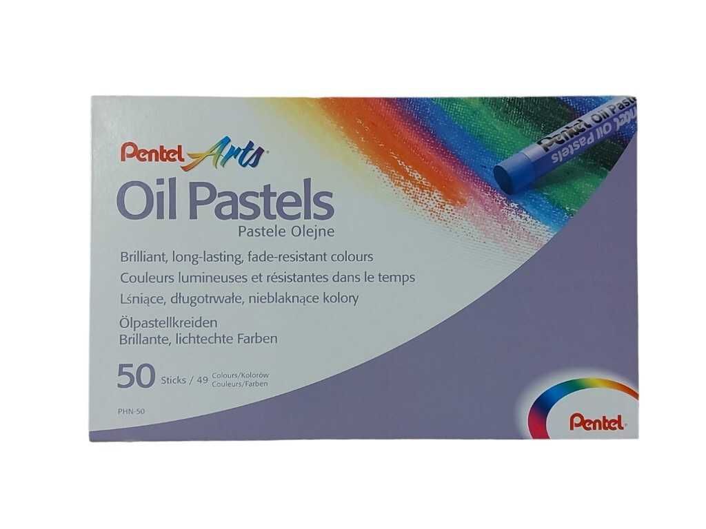 Pastele olejne PENTEL 50 kolorów