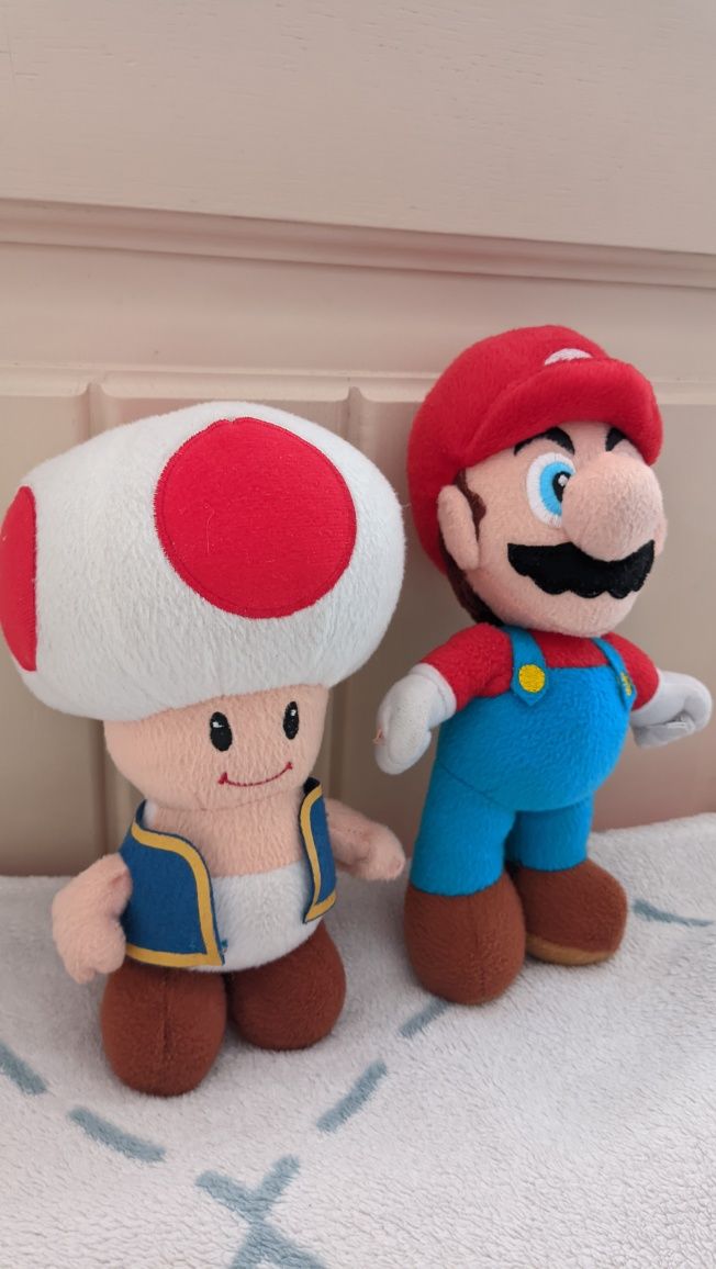 М'які іграшки Super Mario bros. Маріо Луіджі Тоад