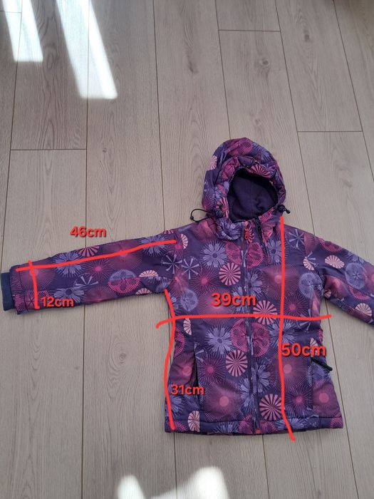 Kurtka zimowa dla dziecka 122cm