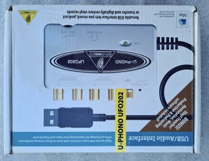 Behringer UFO202 audio 2 płyty
