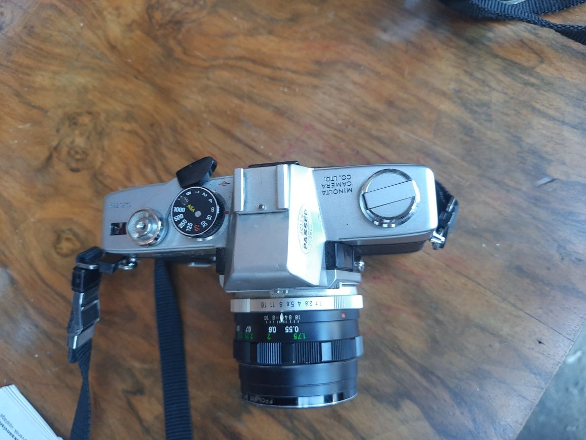 Minolta SRT 101 Mc krokkor-pf 1:1.7 tmF55mm minolta