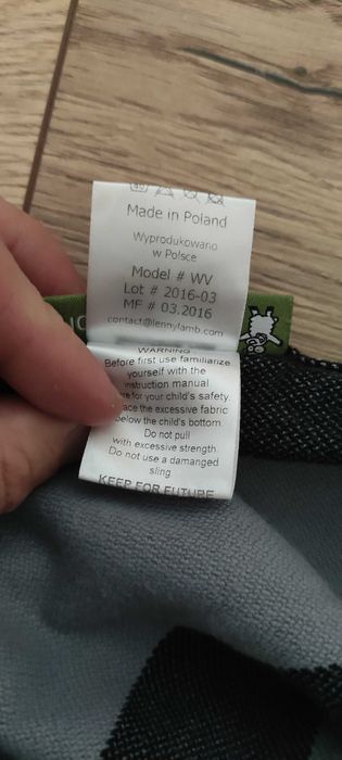 Chusta tkana Lennylamb 4,6 m