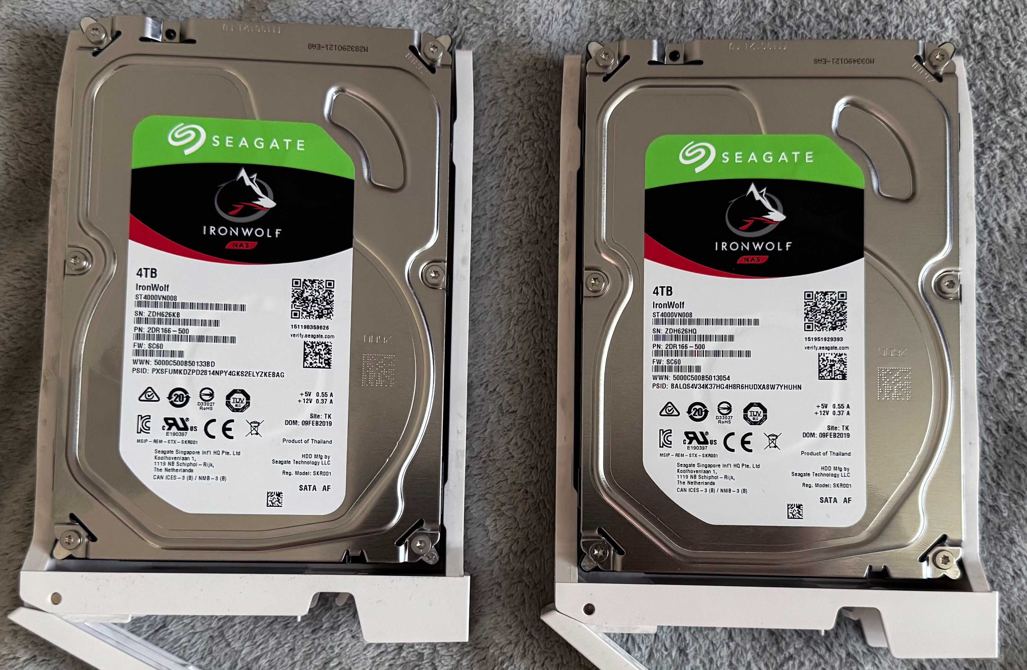 Serwer QNAP TS-431P + 2x Seagate IronWolf 4TB