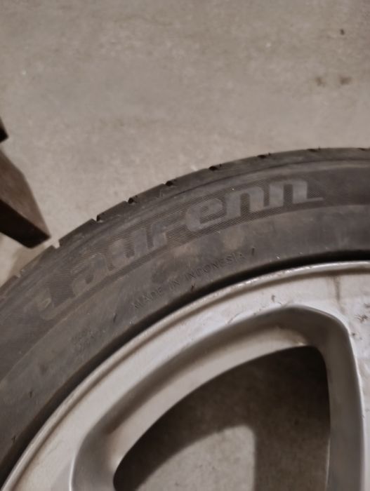 Sprzedam używane aluminiowe felgi 195/50 r15 5x100