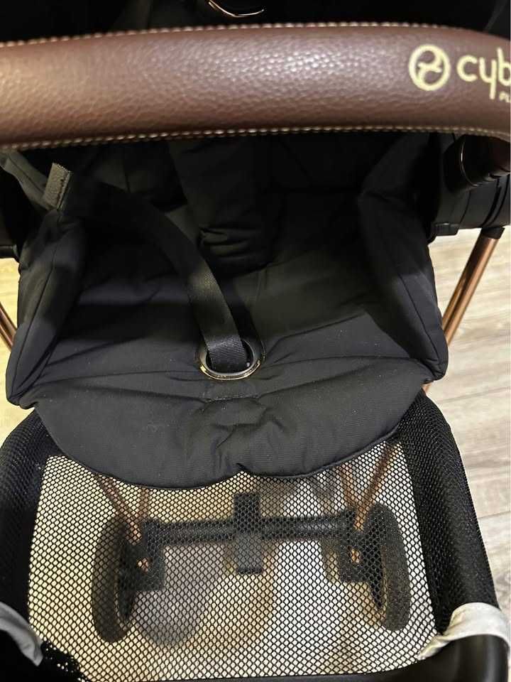 wóżek dziecięcy Cybex Mios Rose Gold x Jeremy Scott Gold Wings