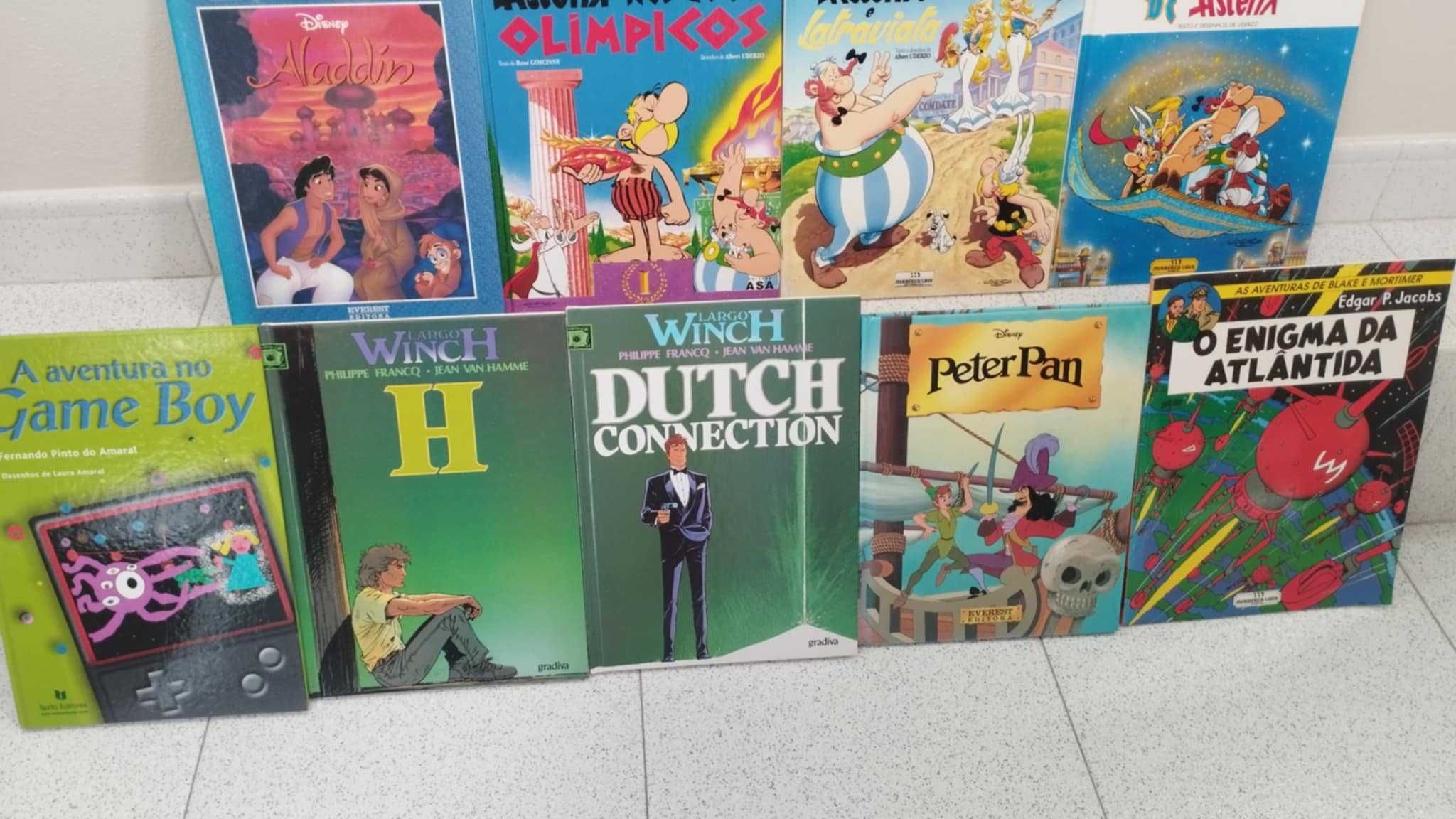 Livros Banda Desenhada (Asterix & Obelix, Aladdin, Peter Pan) Everest