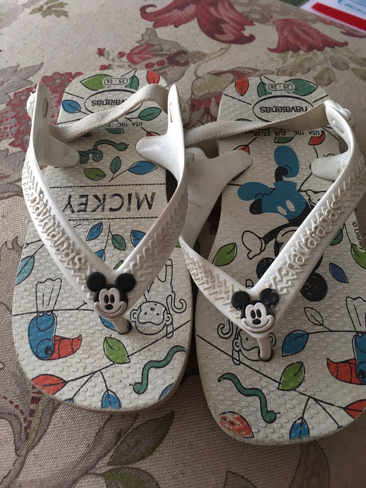 Havaianas Mickey tam. Europeu tam. 27/28