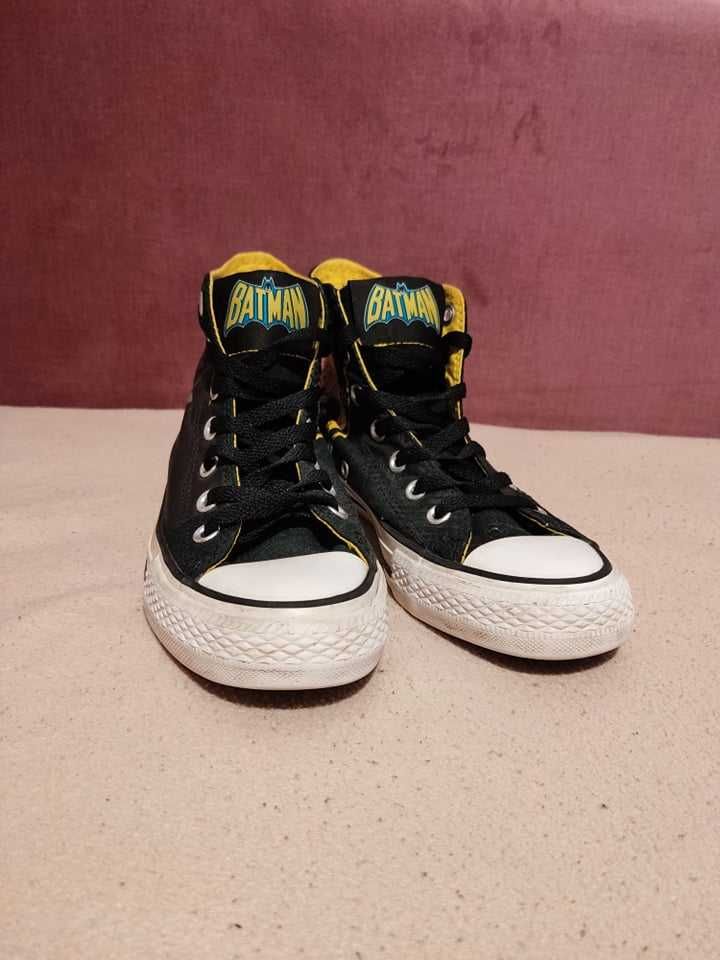 Trampki Converse nad kostkę Batman x DC Comics, buty r. 36.5