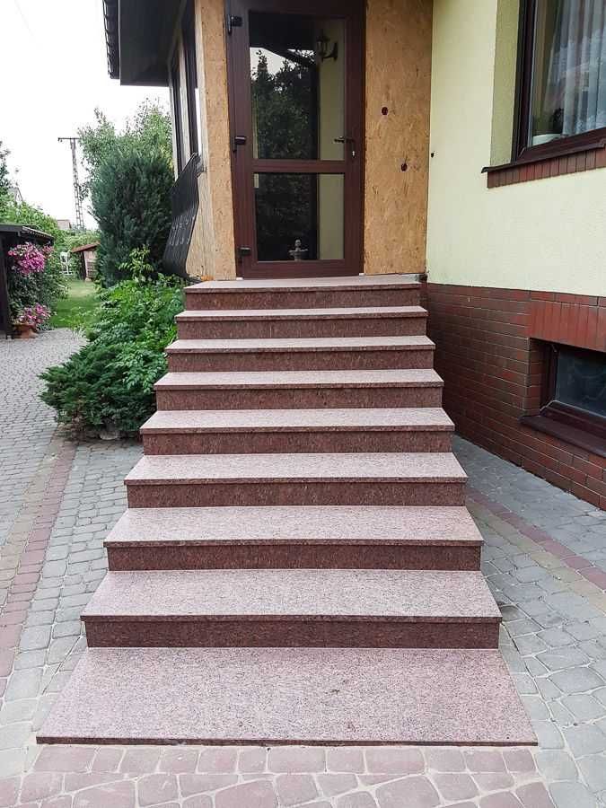 Schody posadzki parapety kominki