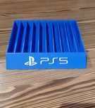 PODSTAWKA półka Na GRY PLAYSTATION 5, 4 na 10 sztuk