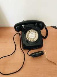 Telefone antigo Preto
