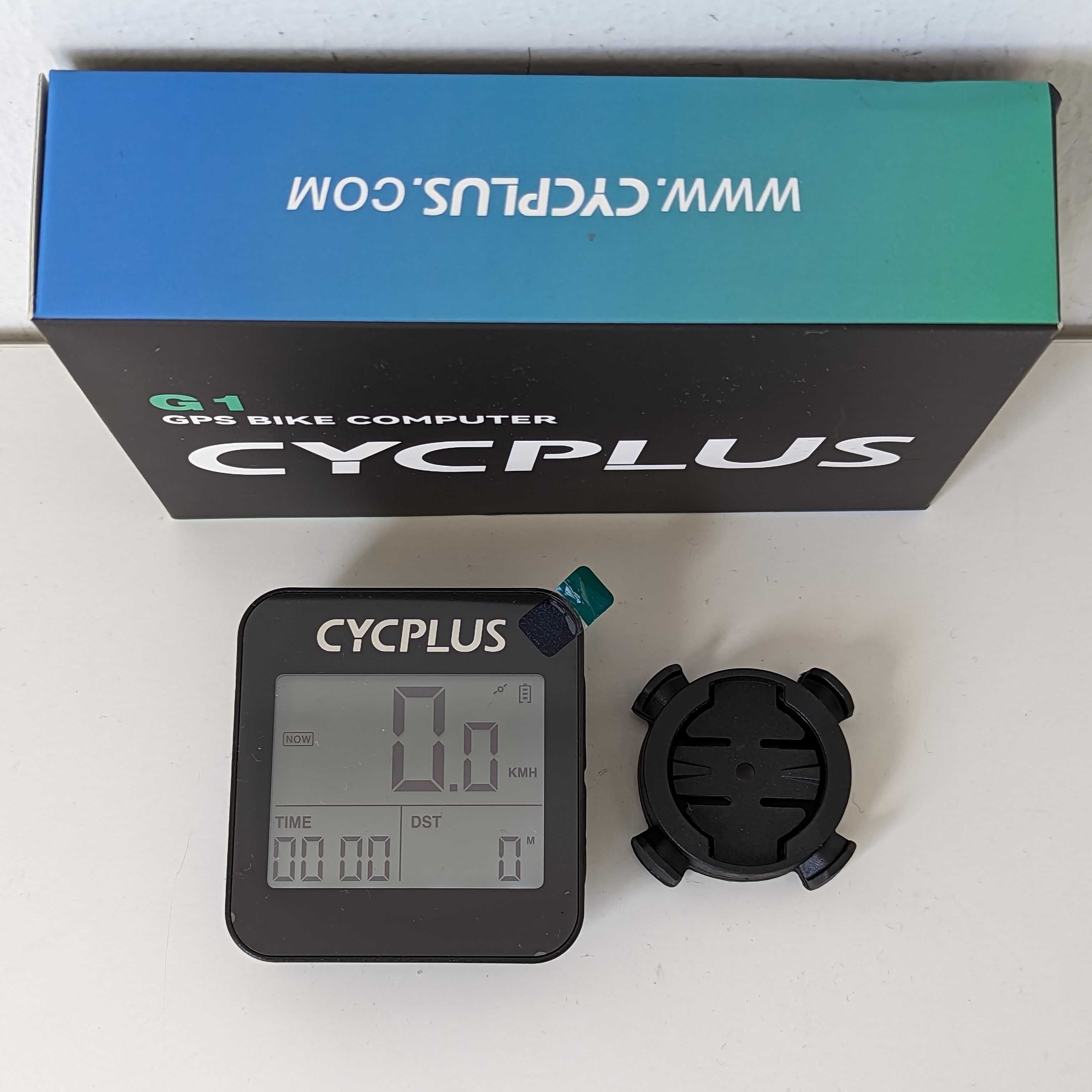 GPS Ciclocomputador Bicicleta Cycplus G1 | Encaixe Garmin Edge