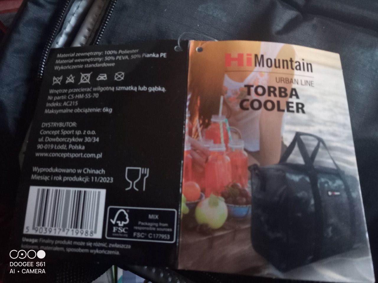 Nowa torba termiczna HiMountain lodówka