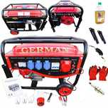 agregat prądotwórczy generator 2900w 3,63kva german +gratisy+avr+olej