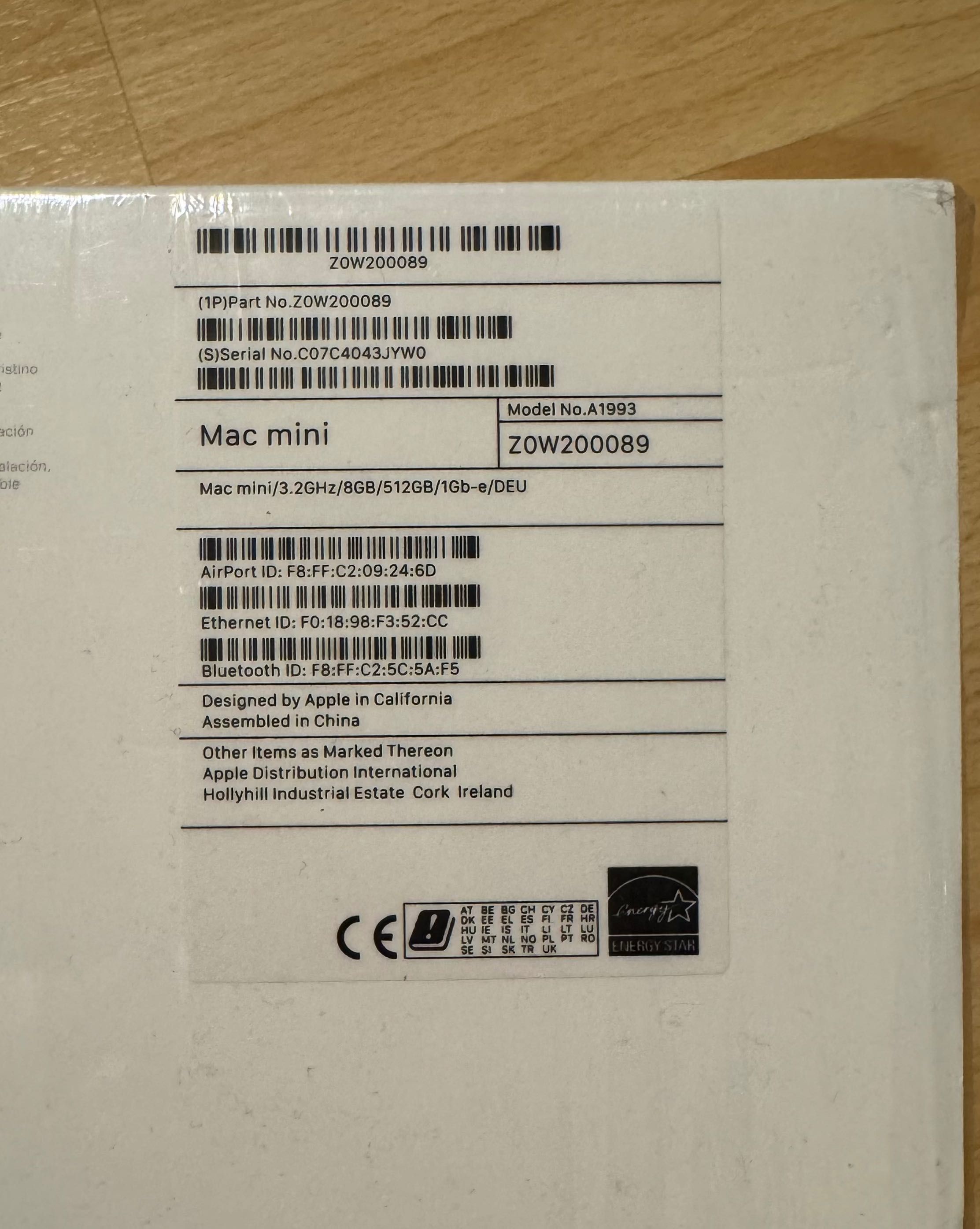 Mac mini 2018р / Core i7 / 64 GB RAM / 512 GB SSD + Luna display