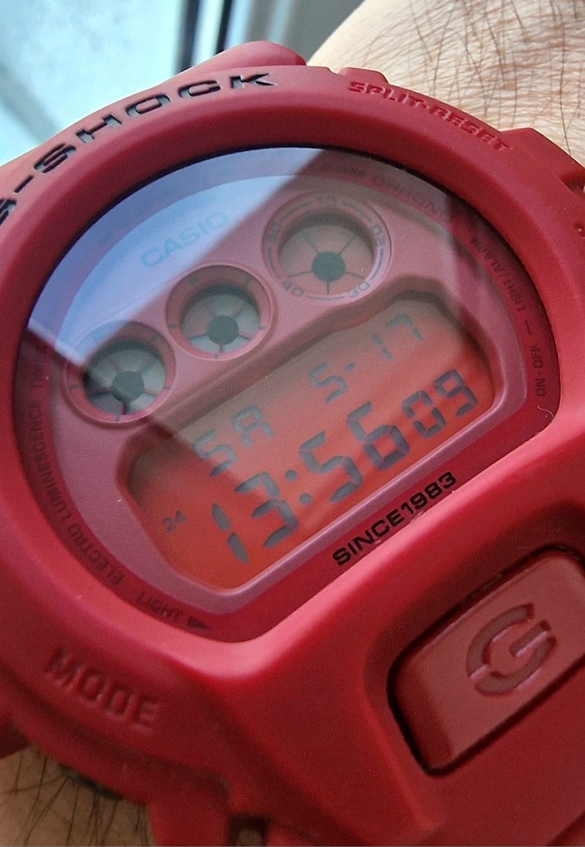 Gshock DW-6935C-4JR czerwony DW-6900 MTG Frogman Rangeman OKAZJA