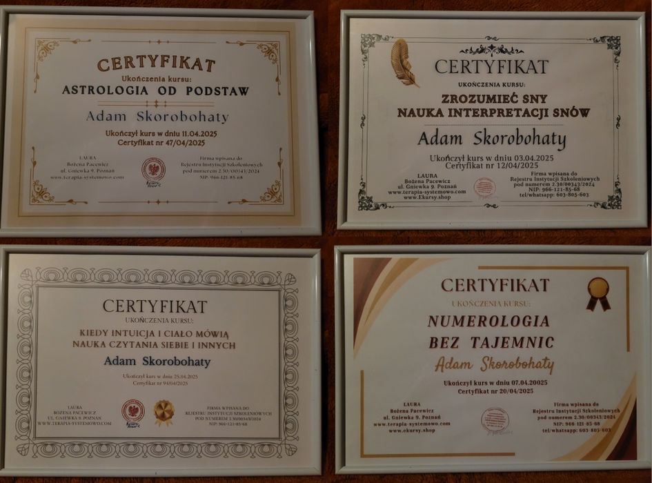 Certyfikowany Tarocista zaprasza - pytanie do Kart, Wahadełko, Rytuały