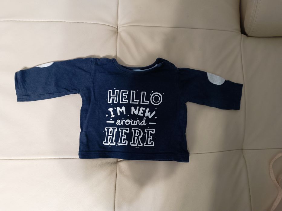 Bluzeczka dla chłopca 3-6 miesięcy