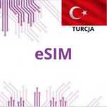 Internet mobilny roaming Turcja, XOXO eSIM  30GB 30dni