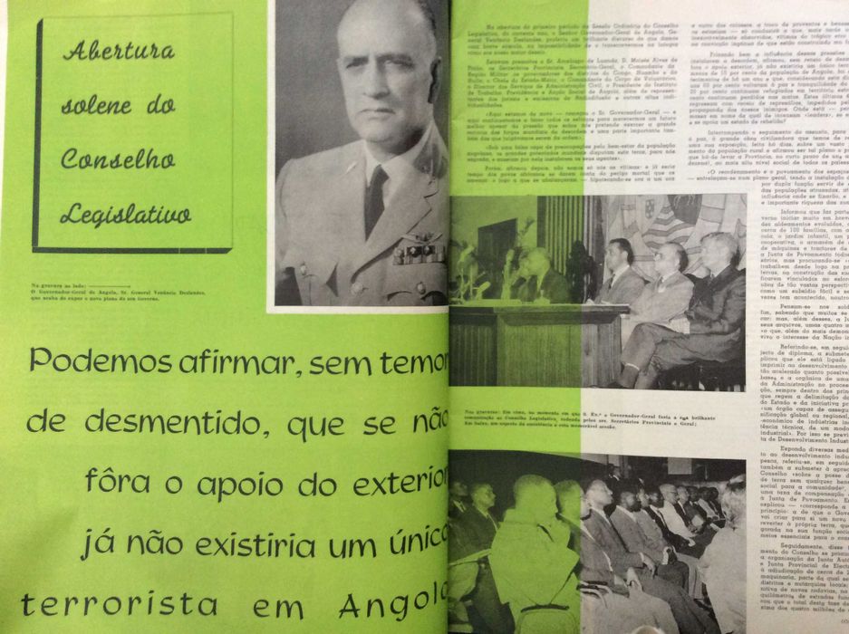 Revista de Angola , quinzenário ilustrado. Abril de 1962