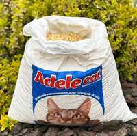 Гігієнічний кукурудзяний наповнювач Adelecat для котів і гризунів, 4кг