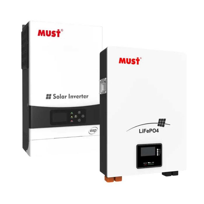 Комплект резервного живлення Must PV19-6048 EXP 48В 6 кВт та акб 48100