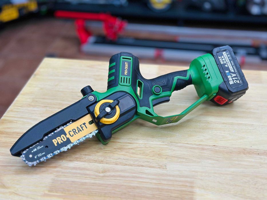 Ланцюгова пила Procraft з Акб Razor 2шт(4.0Ah) 2 шини в кейсі Гарантія