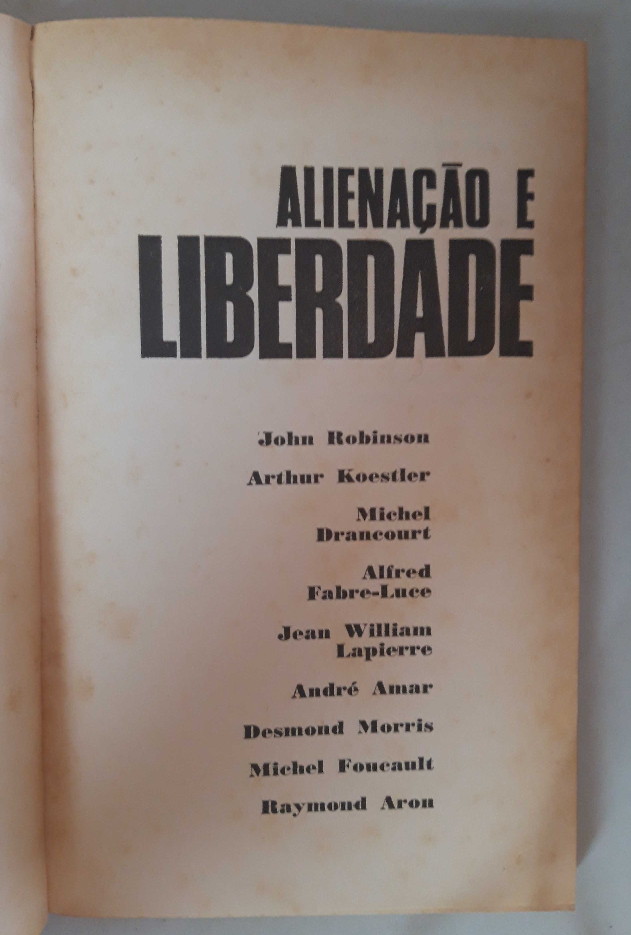 Livro- Ref CxC  - Alienação e Liberdade no Pensamento Contemporâneo