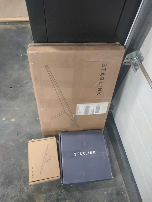Starlink gen3 (najnowszy), przewod 50m, montaz na rure