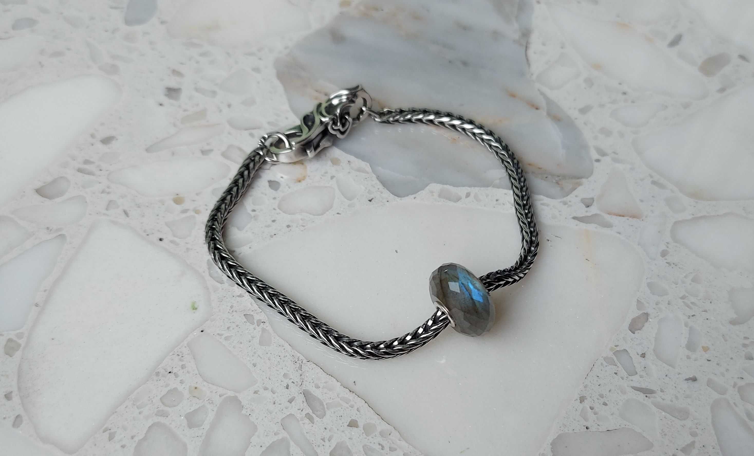 Trollbeads Labradorite Labradoryt Charms 3 (Nowy)