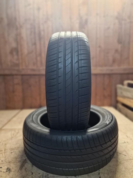Opony Hankook 195/55 R16 87V – komplet 2 sztuki – bieżnik ok. 7 mm