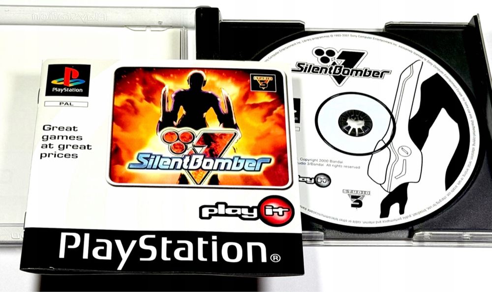 Silent Bomber Playstation 1 PSX PS1